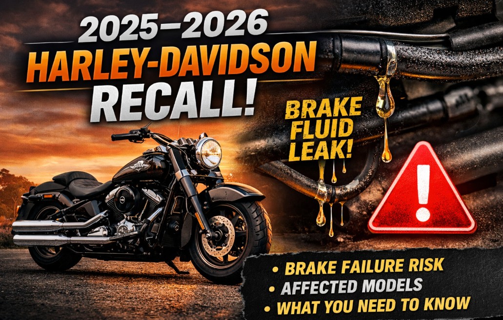 2025–2026 Harley-Davidson Recall: Brake Issue, Affected Models & Fix