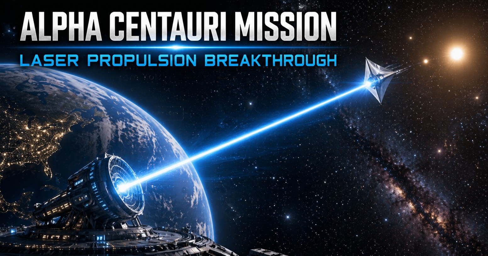 Alpha Centauri Laser Propulsion Study: How Lasers Could Take Us to Another Star